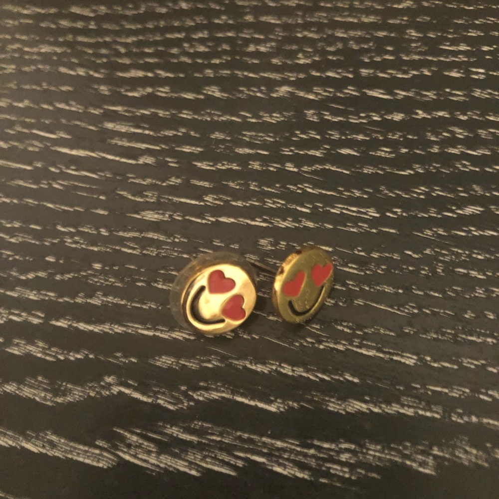 Kate Spade Heart Eye Emoji Earrings